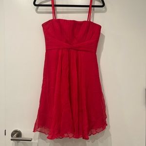 BCBG MaxAzria - Duran Ruby Red Dress